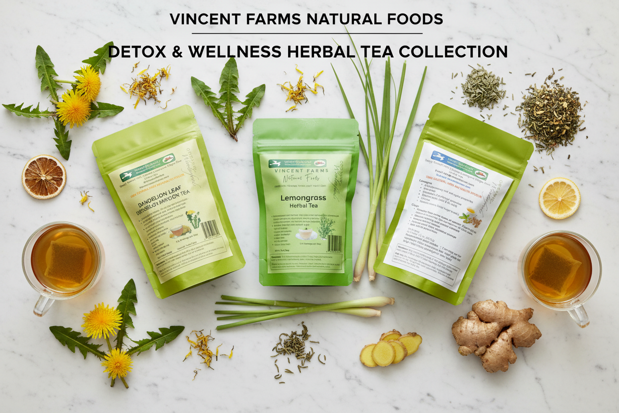 Detox Collection - Dandelion, Lemongrass & Ginger No Green Tea