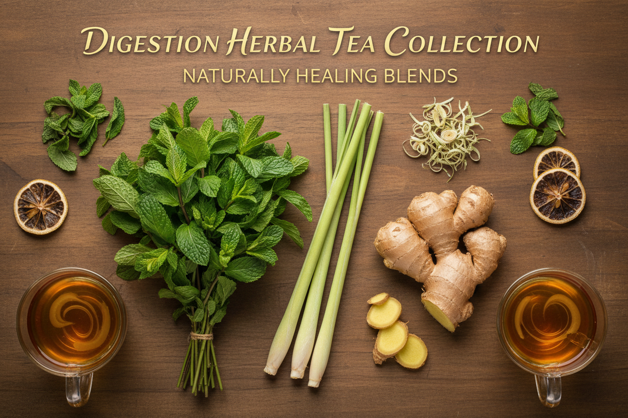 Digestion Collection - Peppermint, Lemongrass & Ginger Only