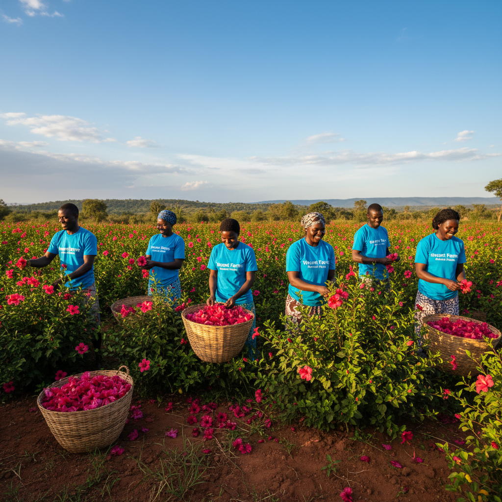 Hibiscus Harvest - Men & Women - Vincent Farms