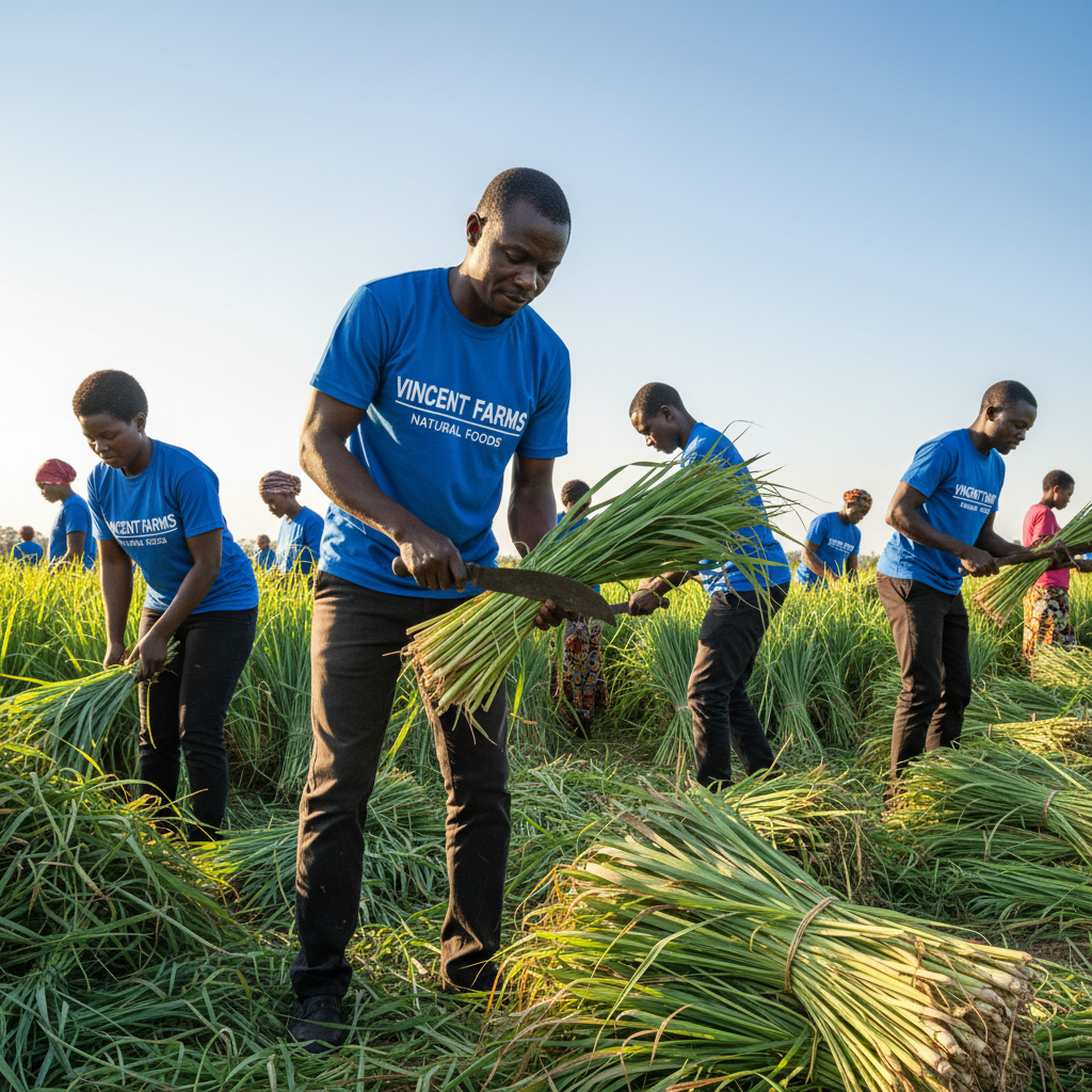 Lemongrass Harvest - Vincent Farms Natural Foods