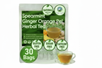 All Natural Spearmint Ginger Orange Peel Herbal Tea