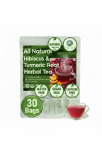 Hibiscus & Turmeric Pouch. Antioxidant
