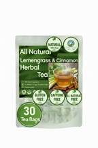 Lemongrass & Cinnamon. possess natural antibacterial and antifungal qualities 
