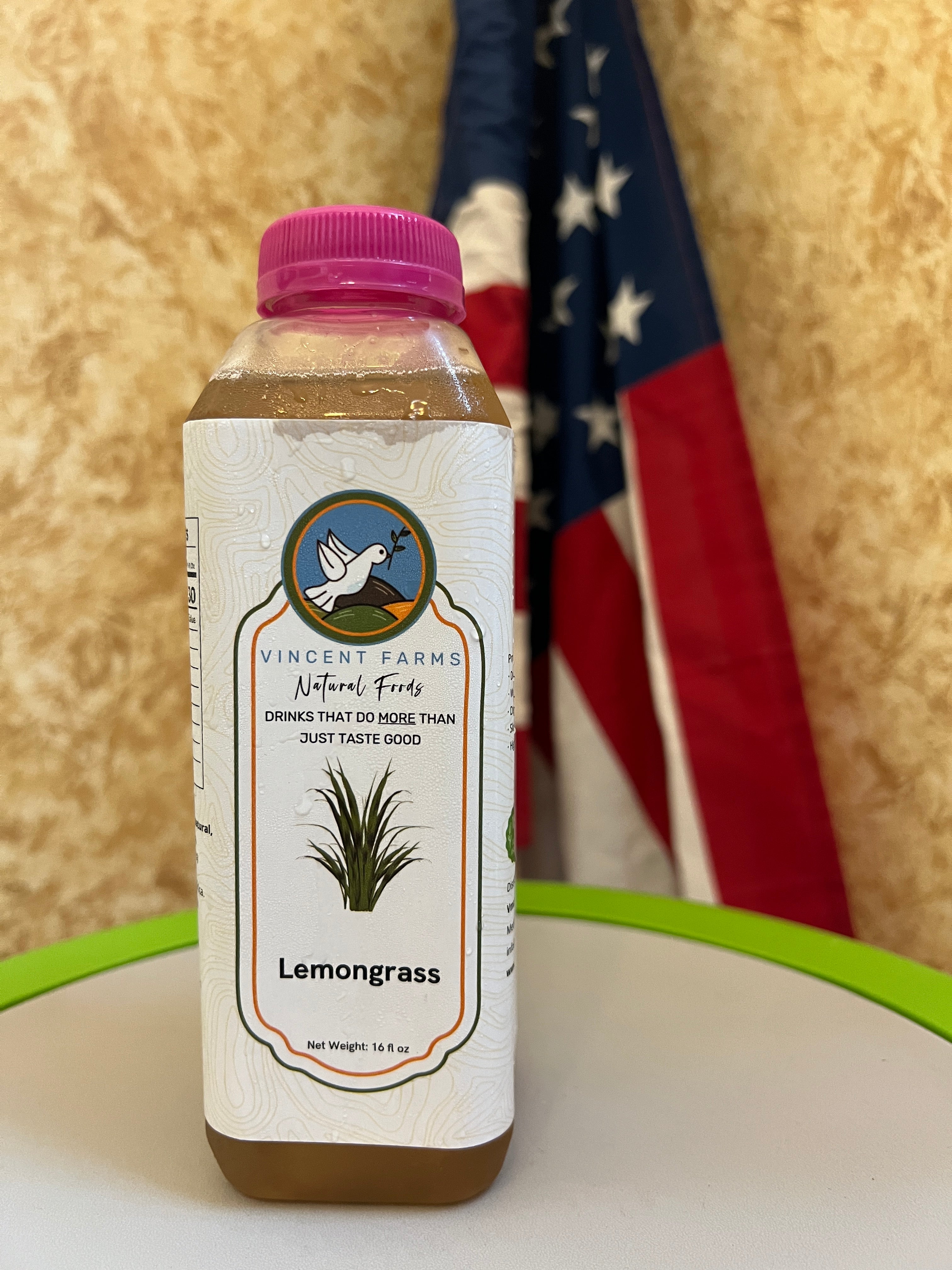 Naturally Grown Lemongrass Herbal Cold Drink – Vitamin-Rich & Caffeine-Free
