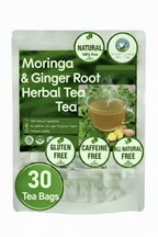 Moringa & Ginger Root. Sugar Free