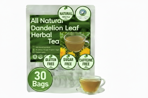 All Natural Dandelion Leaf Herbal Tea