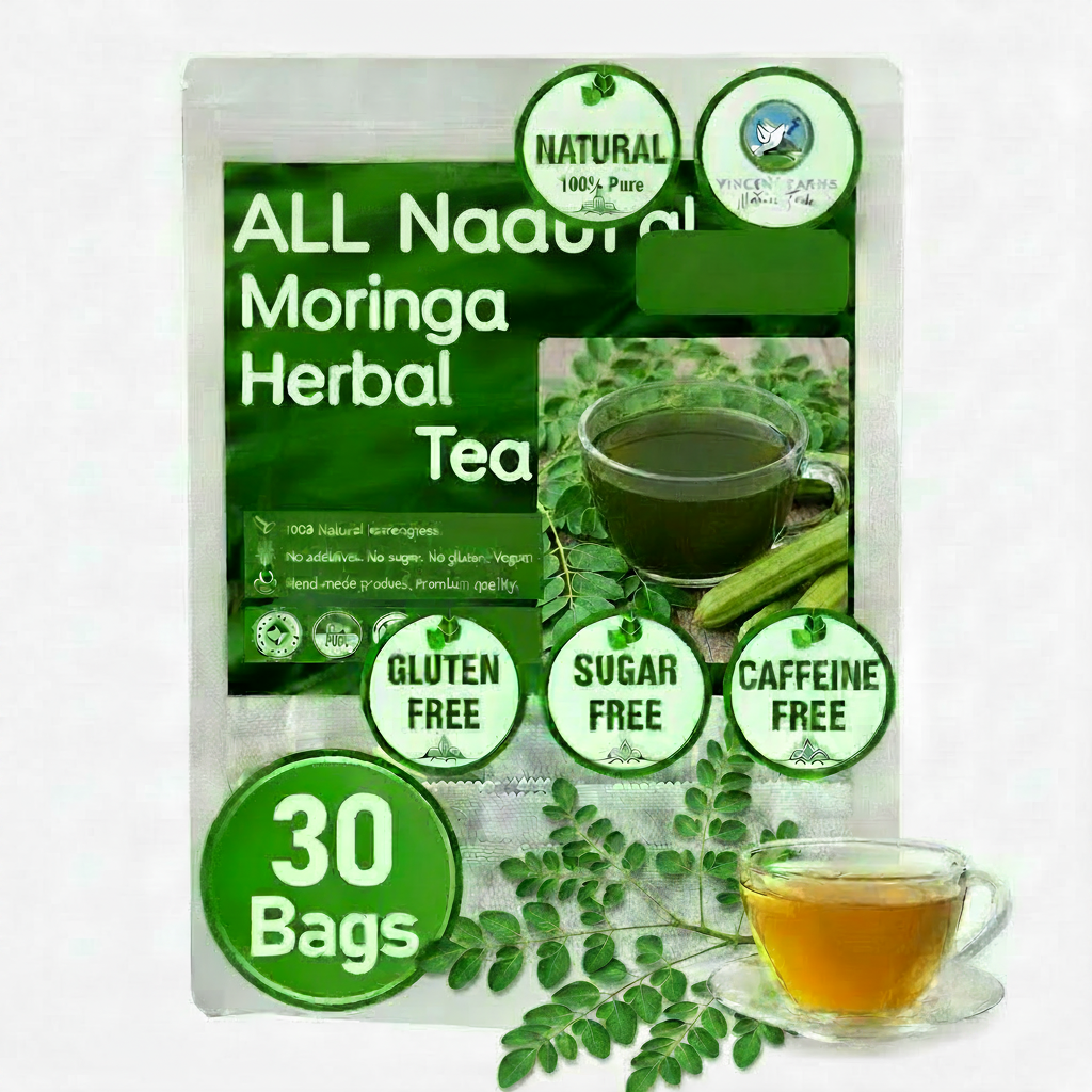 All Natural Moringa Herbal Tea – Text Fix