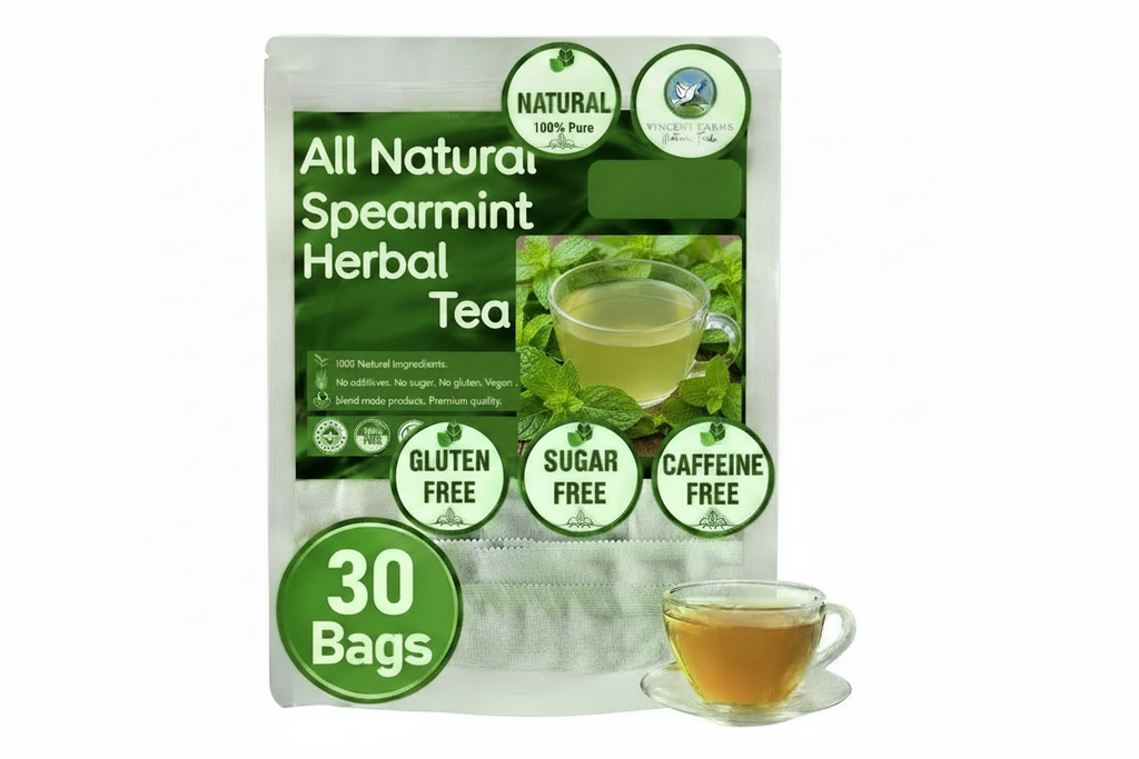 All Natural Spearmint Herbal Tea - Pouch