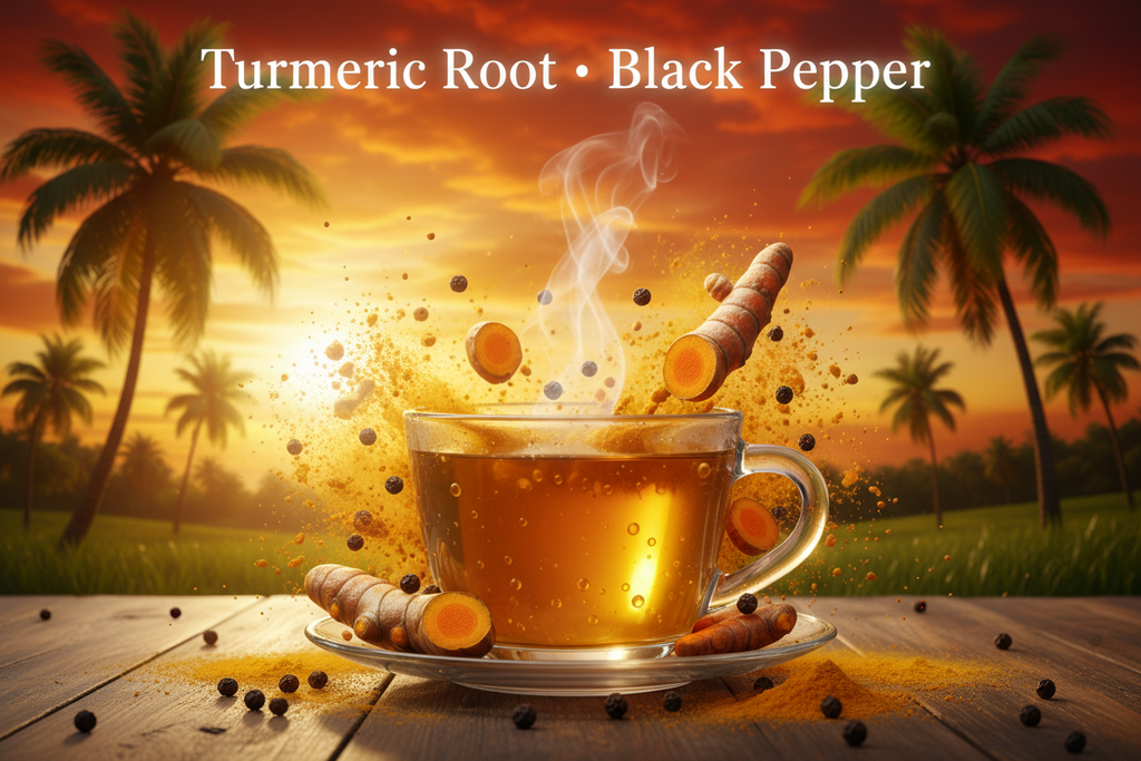 All Natural Turmeric Root Herbal Tea - African Farm