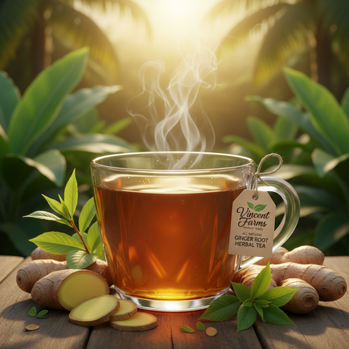 Ginger Root Herbal Tea Hero