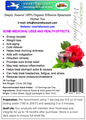 Hibiscus Flower & Spearmint Herbal Tea (30 Bags)