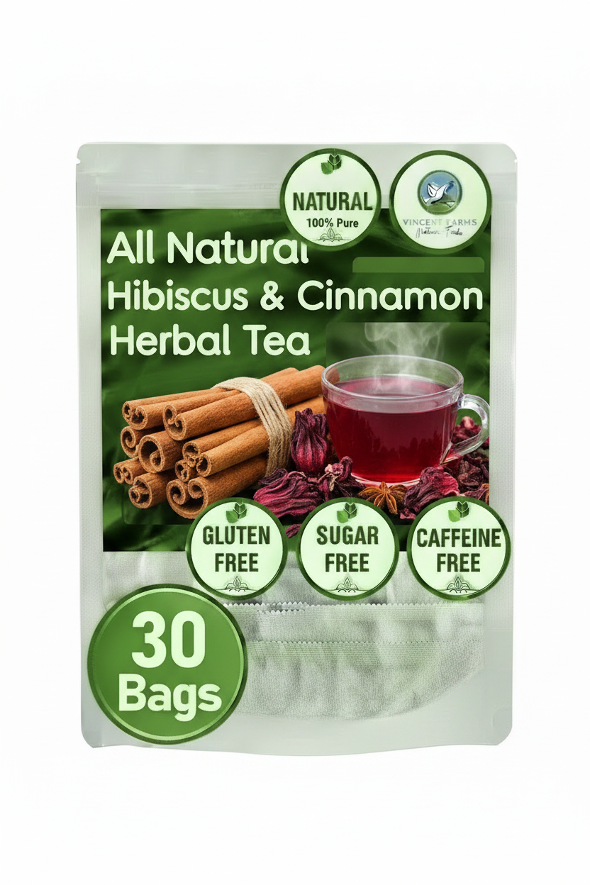 Hibiscus & Cinnamon Pouch - Cinnamon Sticks