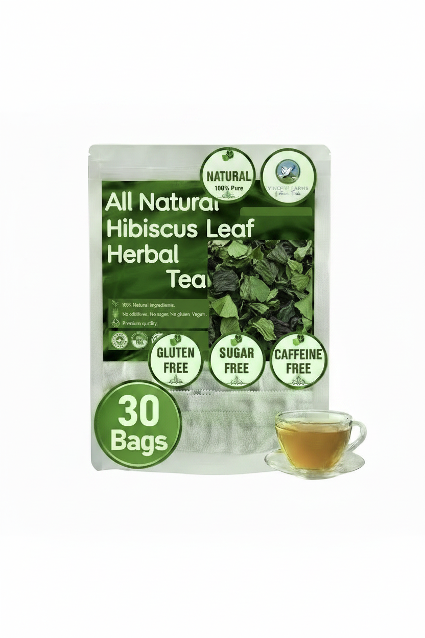 Hibiscus Leaf Pouch - Green Tea