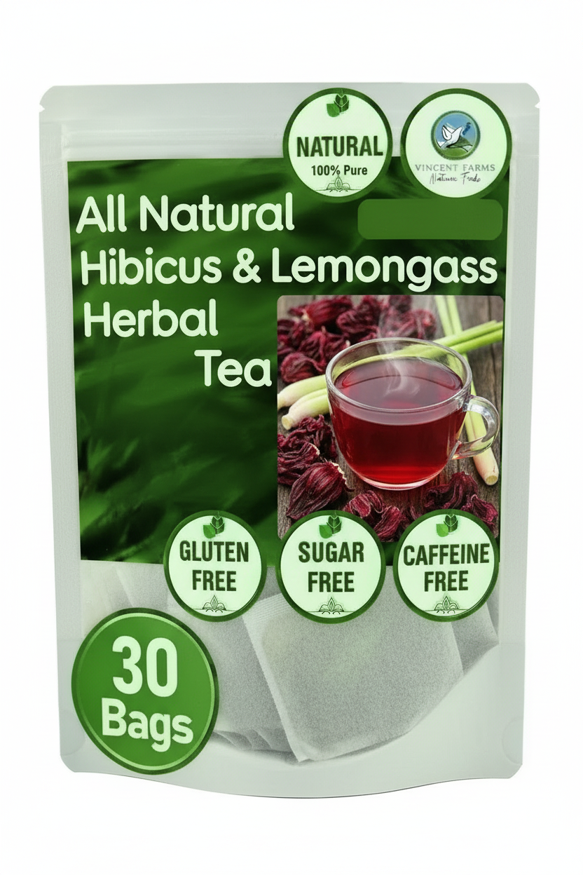 Hibiscus & Lemongrass Pouch Mockup