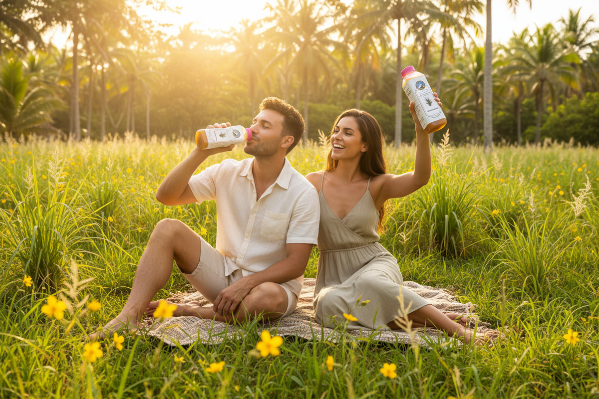 Lemongrass Couple Lifestyle Image
