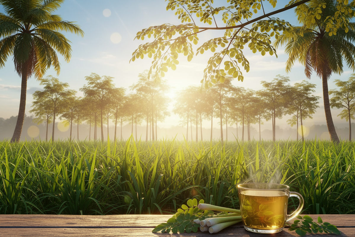 Moringa & Lemongrass African Farm - Morning Light