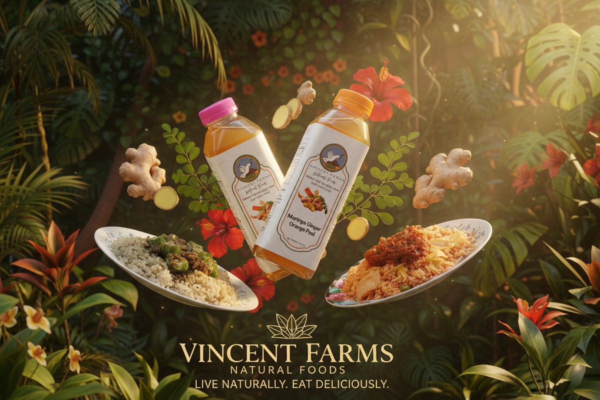 Vincent Farms - Real Products Banner