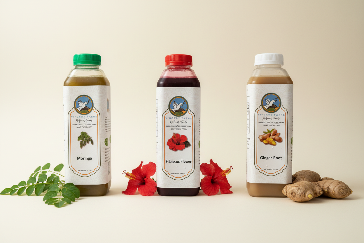 Vincent Farms Wide Product Showcase