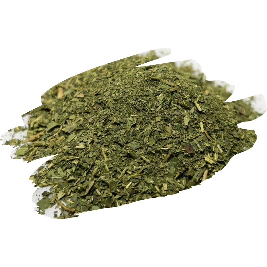Papaya Leaf Herbal Tea with dried papaya leaves