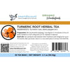 Natural Turmeric Root Herbal Tea, anti-inflammatory properties
